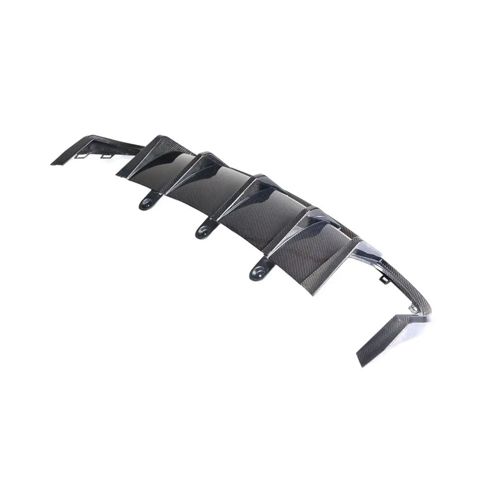 Audi A6 S-Line / S6 C7 Avant Carbon Fiber Rear Bumper Diffuser Lip 2015 - 2018