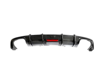 Audi A5 / S5 8T Facelift Carbon Fiber Rear Bumper Diffuser 2017 - 2019