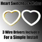 Heart Halos - Diffused Switchback