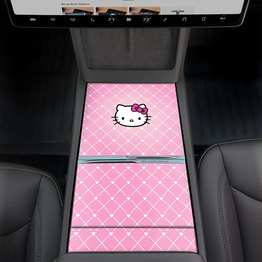 Hello Kitty | Tesla Center Console Wrap Kit | Model Y 2026