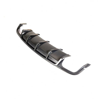Audi A6 S-Line / S6 C7 Avant Carbon Fiber Rear Bumper Diffuser Lip 2015 - 2018