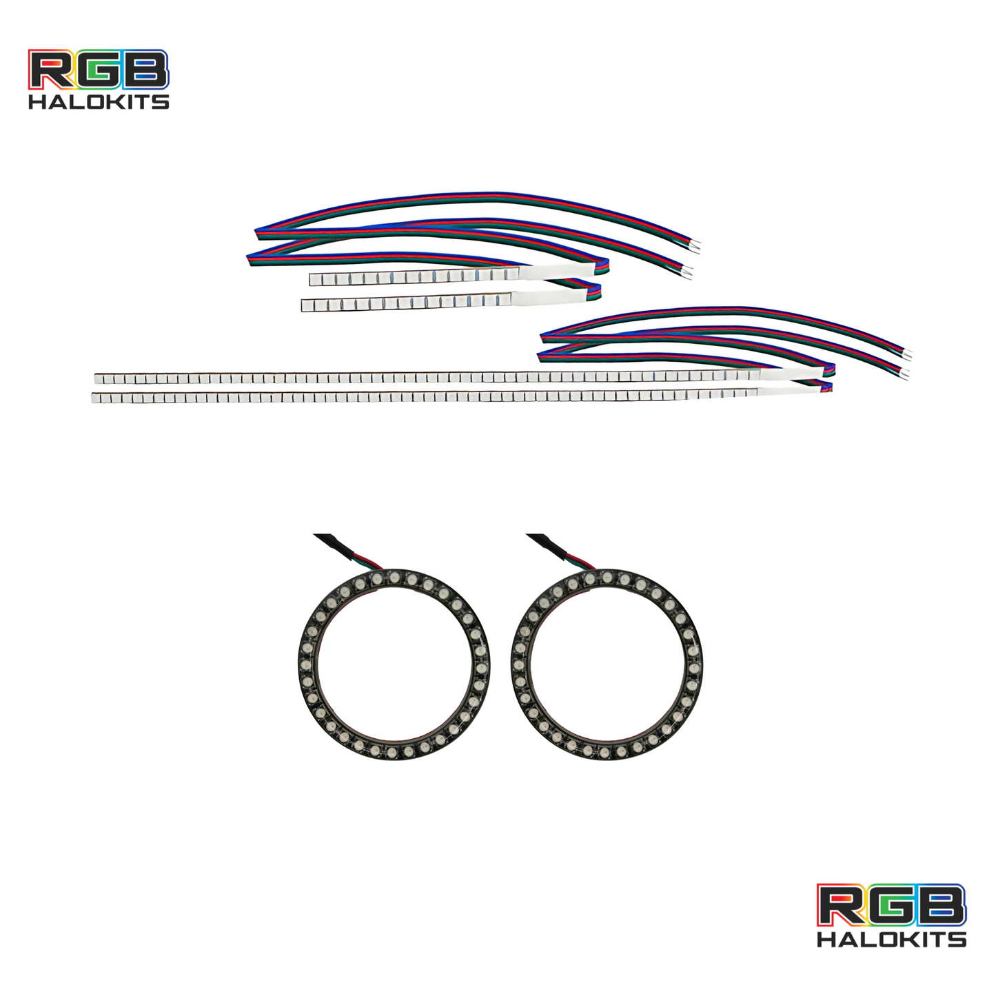 Honda Pilot Flow Series/Color Chasing DRL Boards w/ Halos (2016-2018)