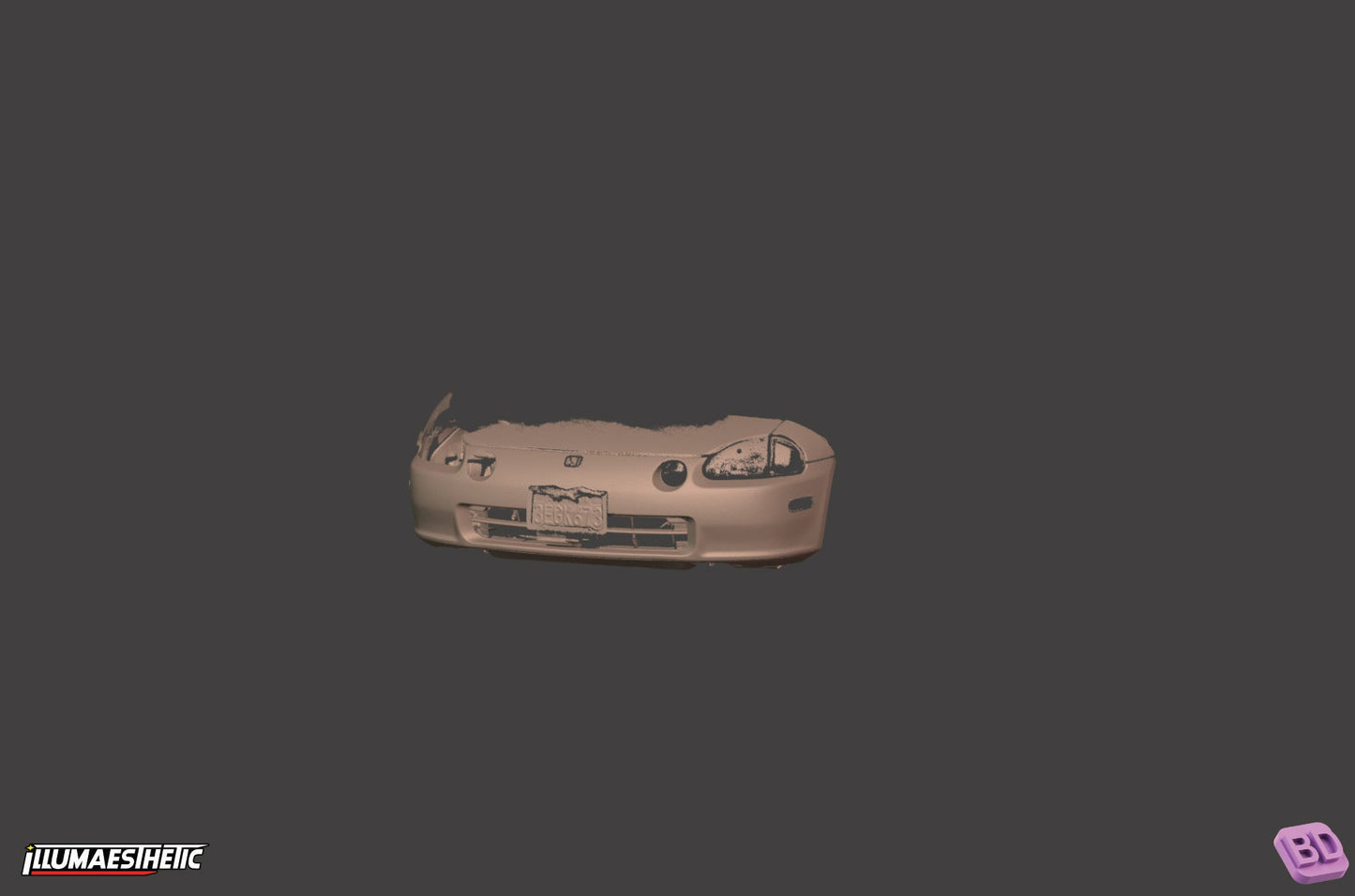 Honda del Sol 3D Scan (1993-1998)