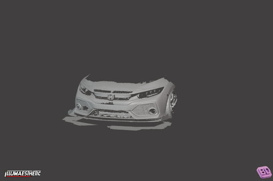 Honda Civic Si (FC3) 3D Scan (2016-2020)