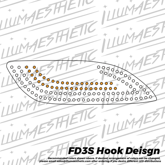 Mazda RX-7 (FD3S) - Complete Corner Marker DIY Kit