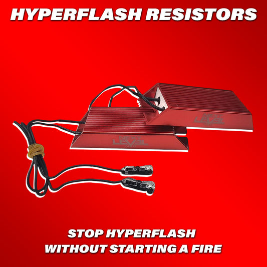 Hyperflash Resistors - Low Heat Design