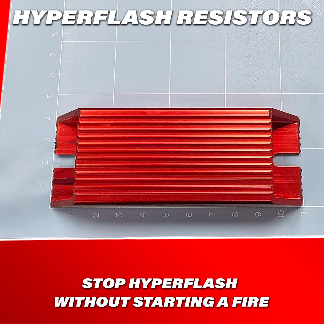 Hyperflash Resistors - Low Heat Design