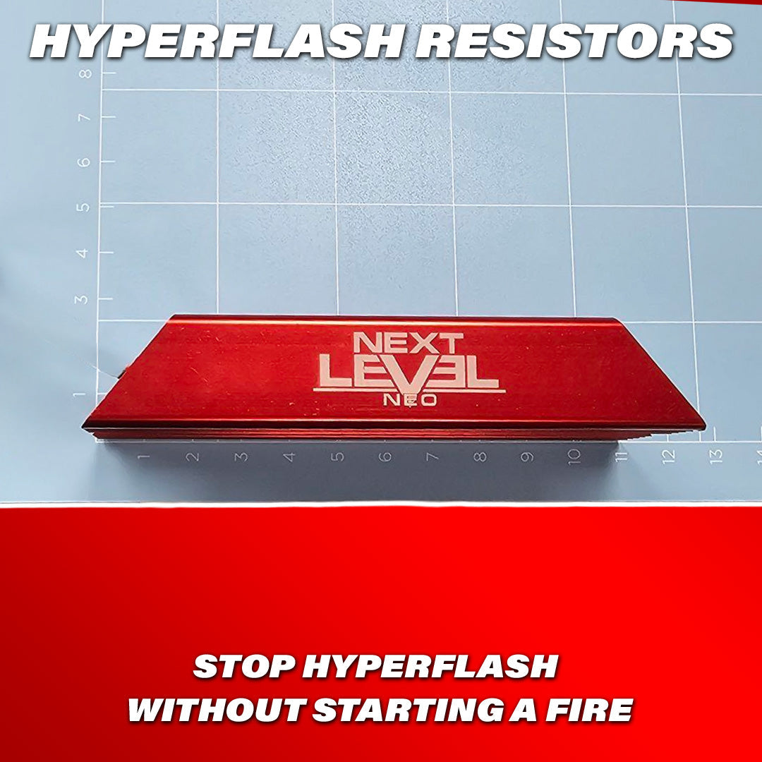 Hyperflash Resistors - Low Heat Design