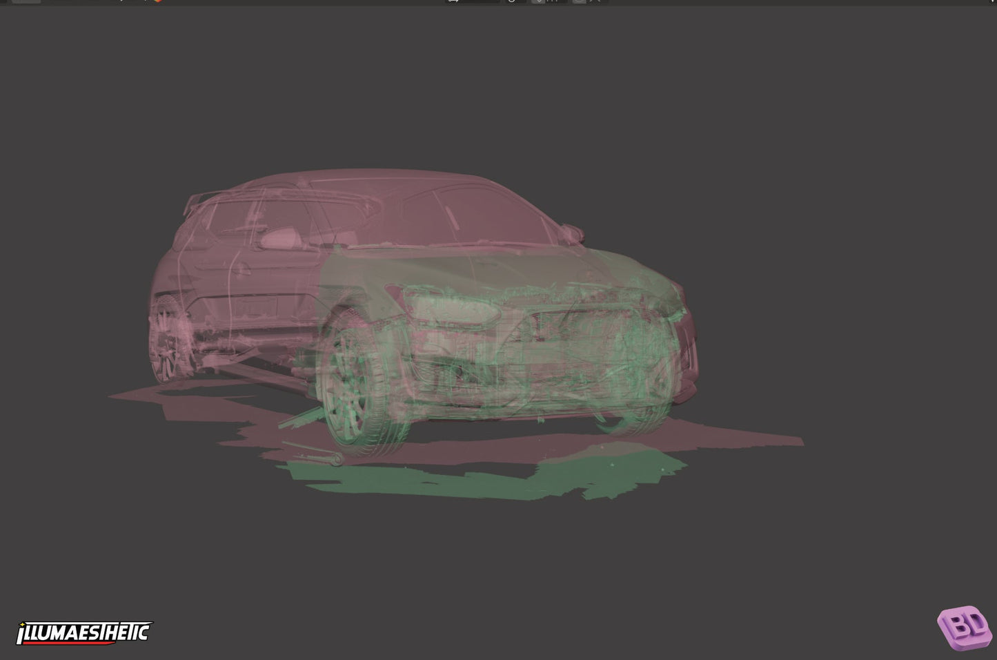 Hyundai Veloster N (JS) 3D Scan (2019-2022)