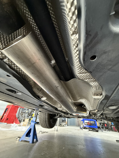 CCdesign Full 4" Downpipe MK7/7.5 VW Golf R & 8V/8S Audi A3/S3 AWD