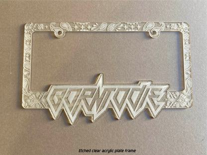 Bulk Order Custom License Plate Frames