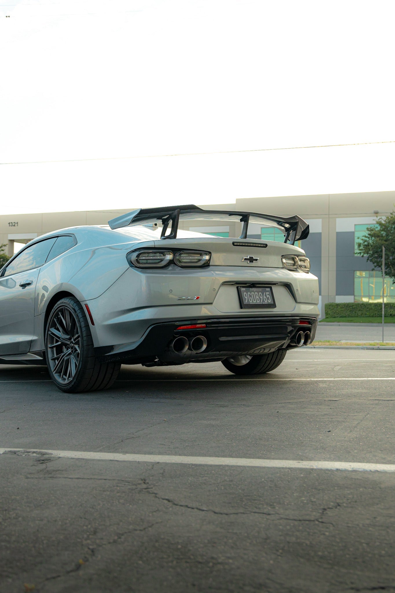 2016-2024 Chevy Camaro ZL1 1LE Full Carbon Fiber 1pc Rear Spoiler