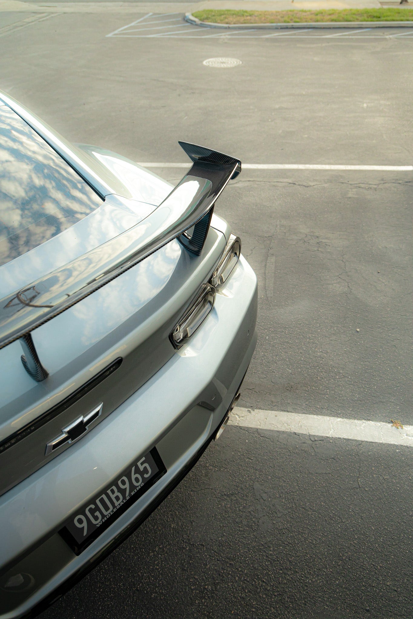 2016-2024 Chevy Camaro ZL1 1LE Full Carbon Fiber 1pc Rear Spoiler