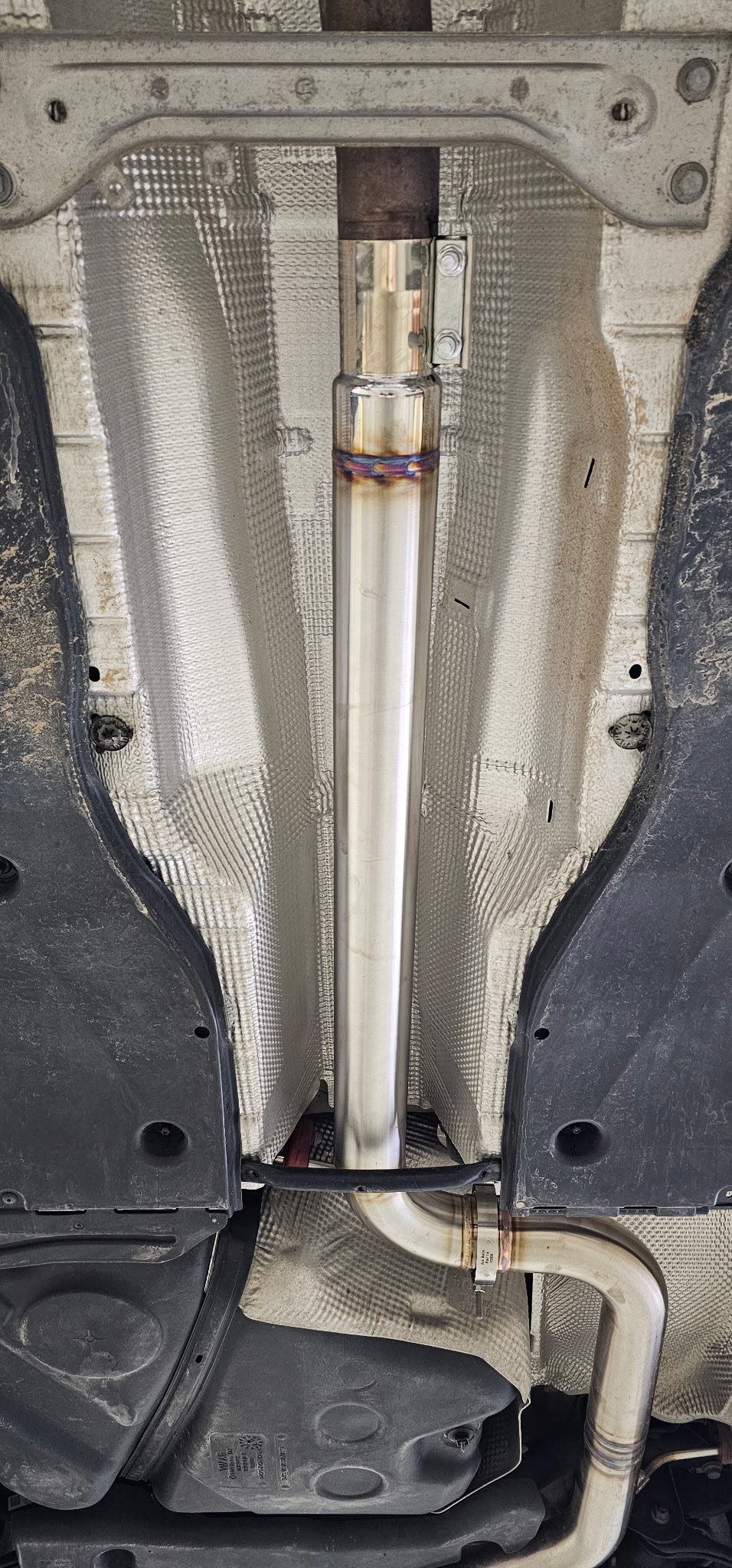 CCdesign **MK8** VW Golf GTI 3" Single Exit Catback Exhaust (Driver Side)