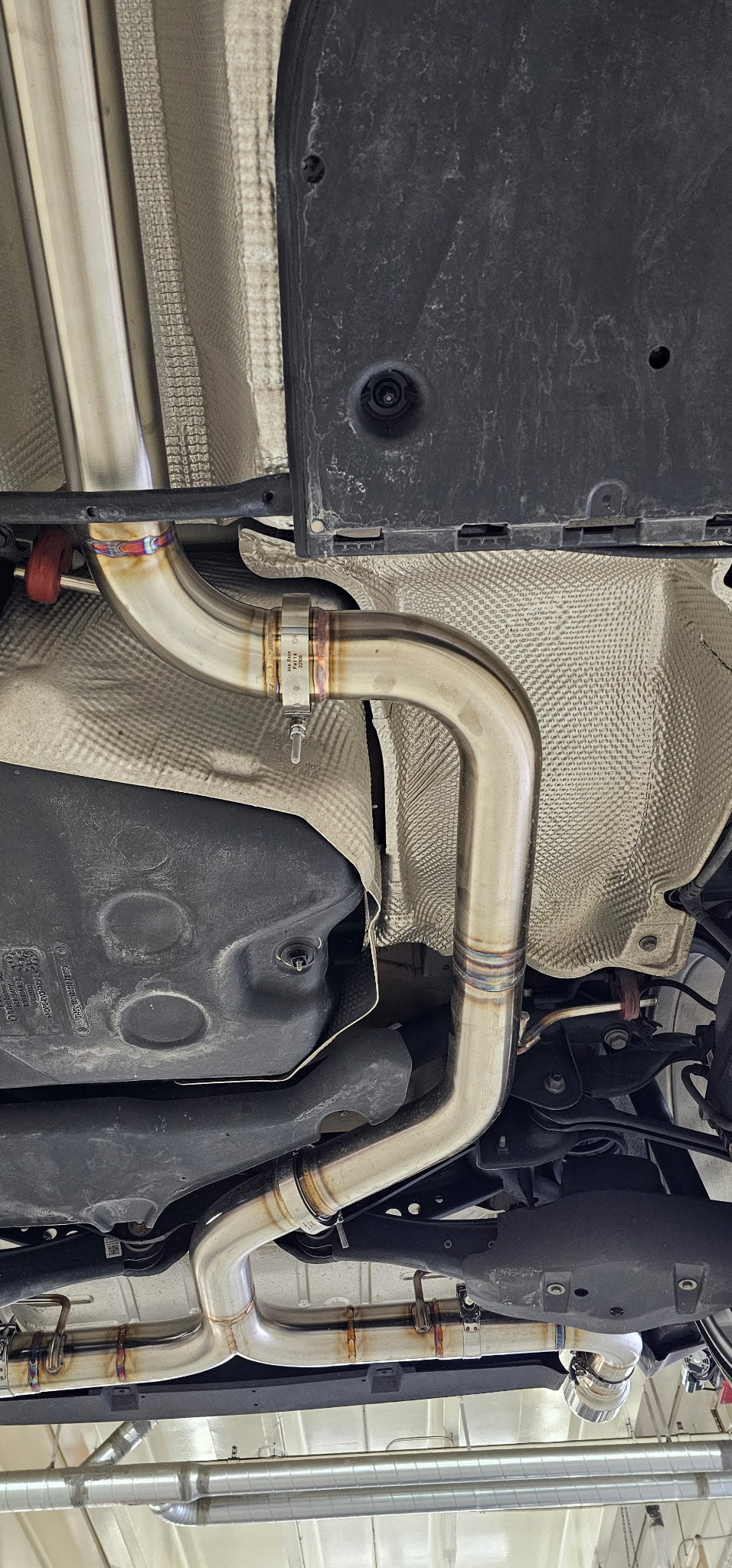 CCdesign **MK8** VW Golf GTI 3" Single Exit Catback Exhaust (Driver Side)