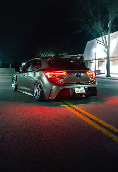 CraftC Performance "CLEAR" 2019-2026 Corolla Hatchback & GR Corolla Sequential Taillights