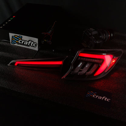 CraftC Performance Clear "RGB" 2019-2026 Corolla Hatchback & GR Corolla Sequential Taillights