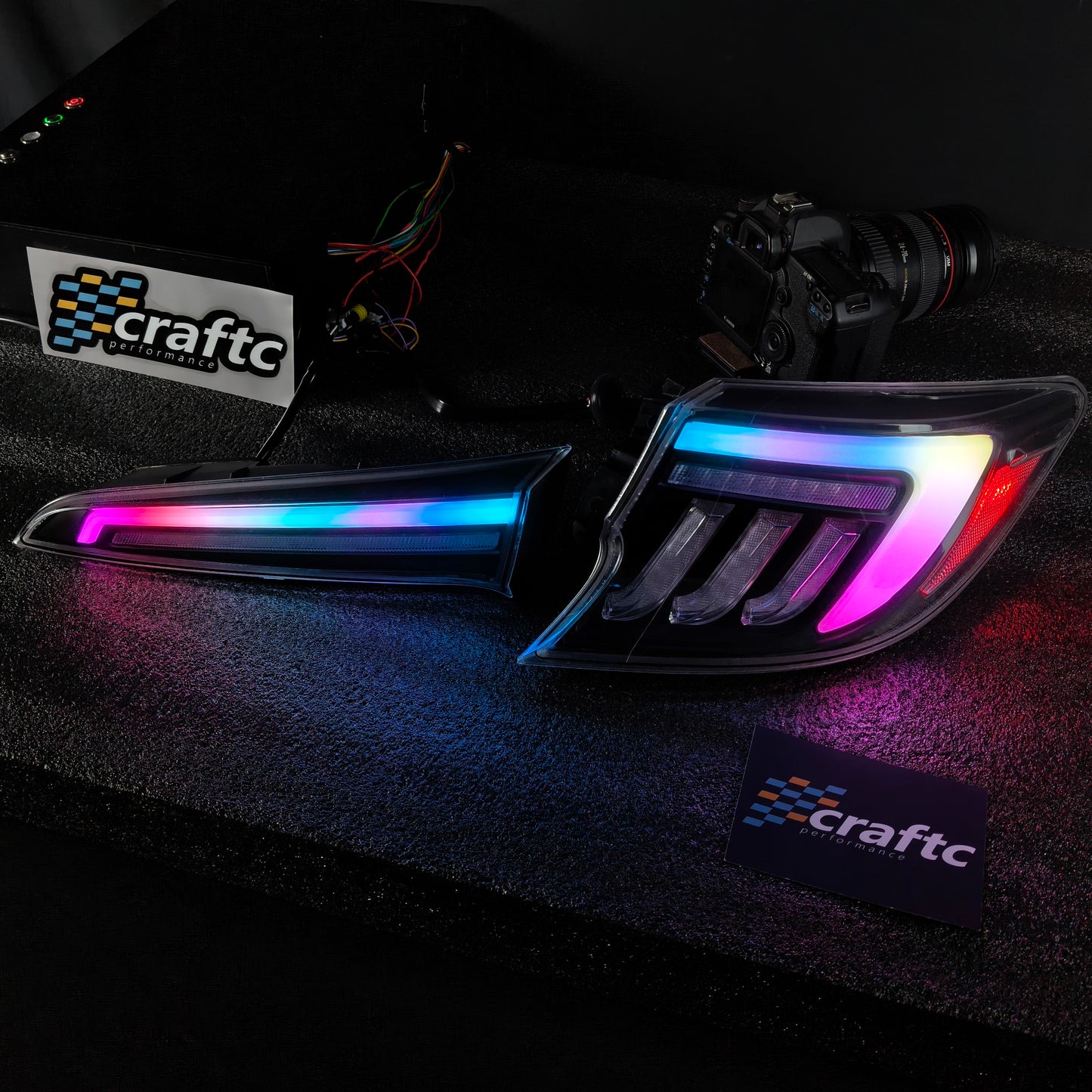 CraftC Performance Clear "RGB" 2019-2026 Corolla Hatchback & GR Corolla Sequential Taillights