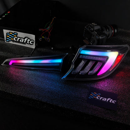 CraftC Performance Clear "RGB" 2019-2026 Corolla Hatchback & GR Corolla Sequential Taillights