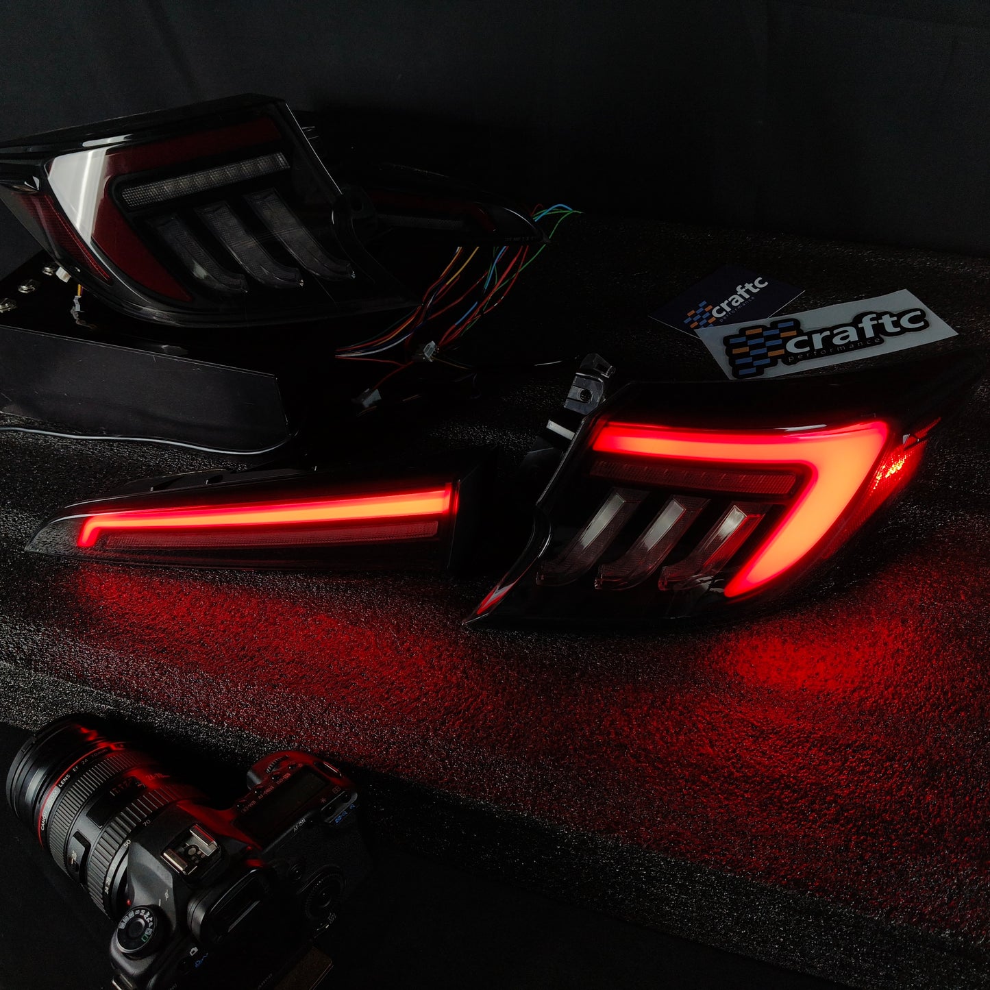 CraftC Performance "SMOKED" 2019-2026 Corolla Hatchback & GR Corolla Sequential Taillights