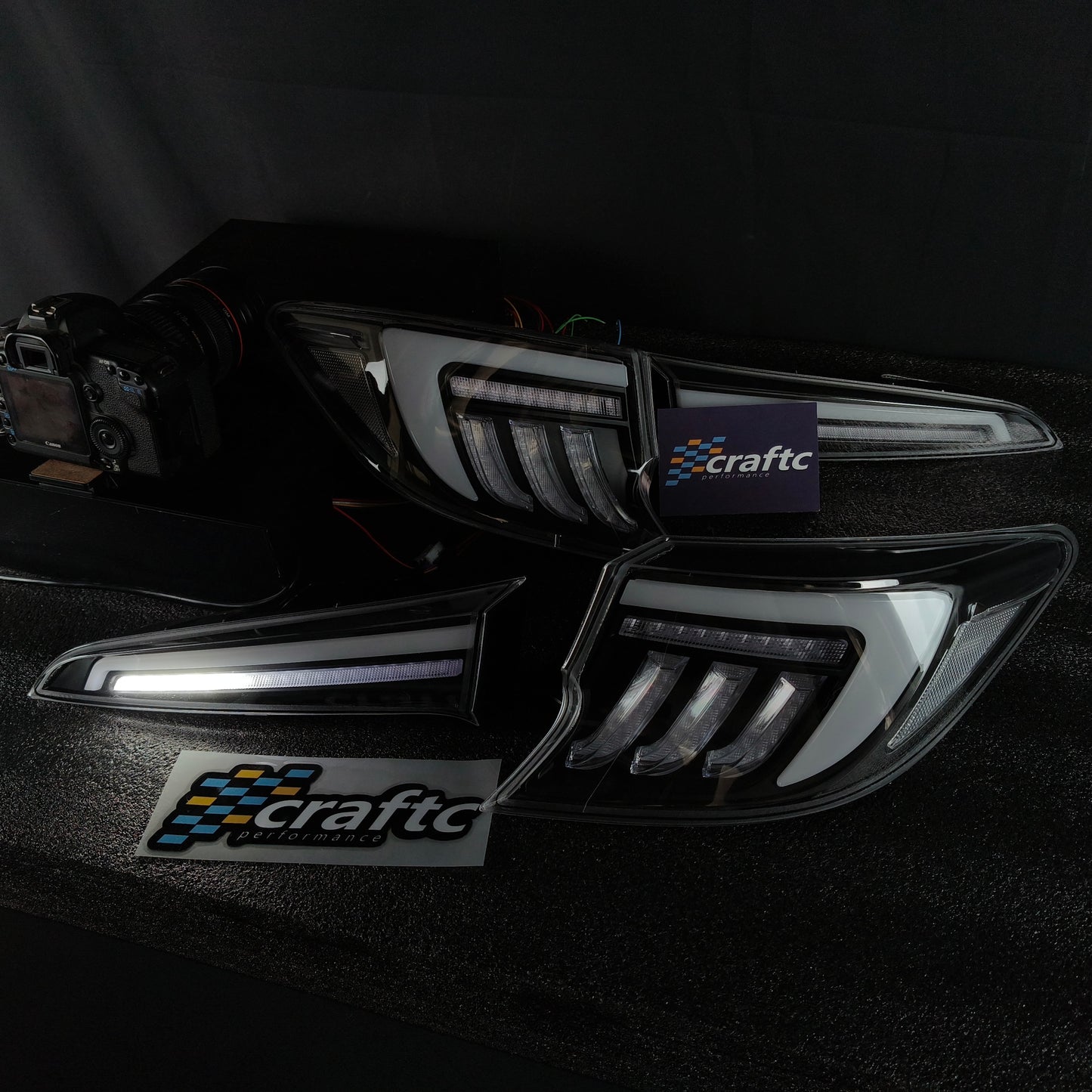 CraftC Performance "CLEAR" 2019-2026 Corolla Hatchback & GR Corolla Sequential Taillights
