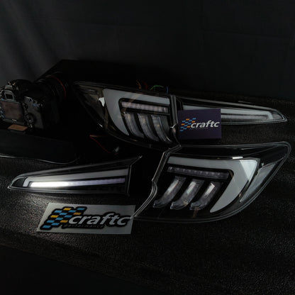CraftC Performance "CLEAR" 2019-2026 Corolla Hatchback & GR Corolla Sequential Taillights