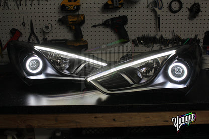 2013-2015 Hyundai Genesis Coupe BlueGhozt Stage 3 Headlights
