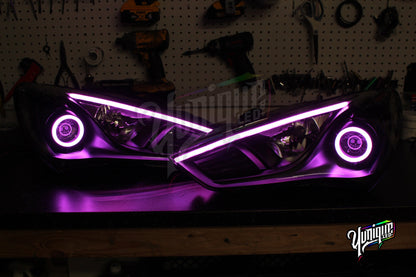 2013-2015 Hyundai Genesis Coupe BlueGhozt Stage 3 Headlights