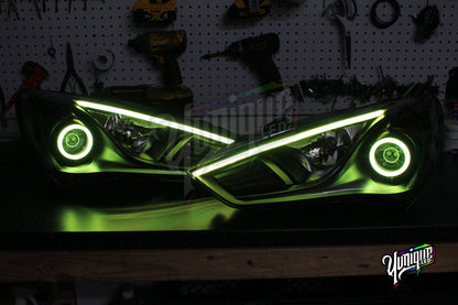 2013-2015 Hyundai Genesis Coupe BlueGhozt Stage 3 Headlights