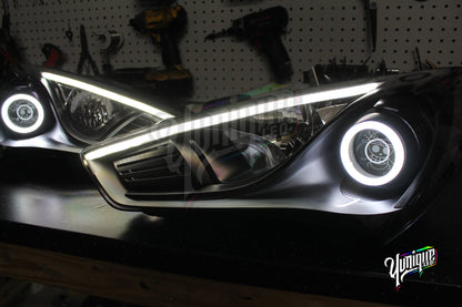 2013-2015 Hyundai Genesis Coupe BlueGhozt Stage 3 Headlights