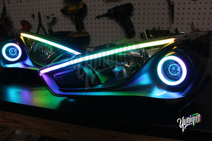 2013-2015 Hyundai Genesis Coupe BlueGhozt Stage 3 Headlights