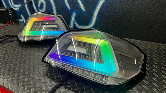 2015-2021 Subaru Wrx Clear Color Shifting Spec D Tail Lights