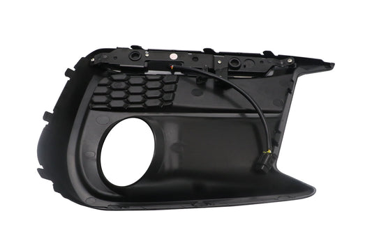 JDMuscle [18-21 WRX/STI] JDM Style Sequential Turn+Drl Bezel w/ Fog Light Cut Out | JDM-WRX18-133008