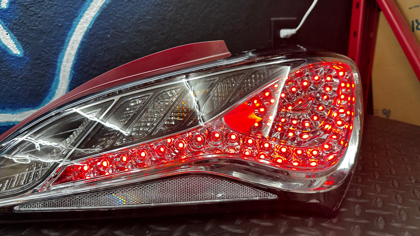 2010-2016 Hyundai Genesis Coupe RGB Clear Tail Lights