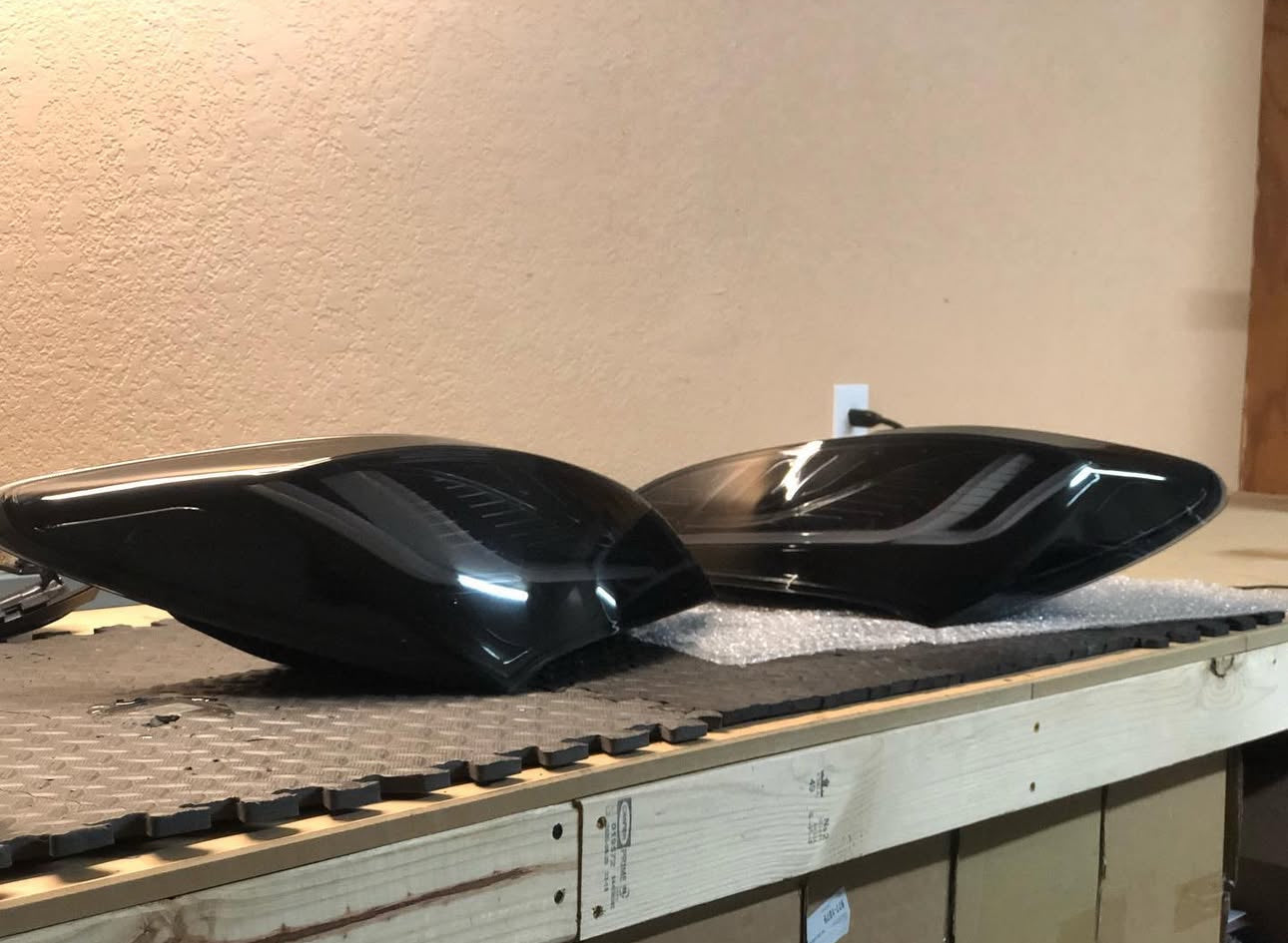 10 - 16 hyundai genesis coupe BLACK eagle eye tail lights