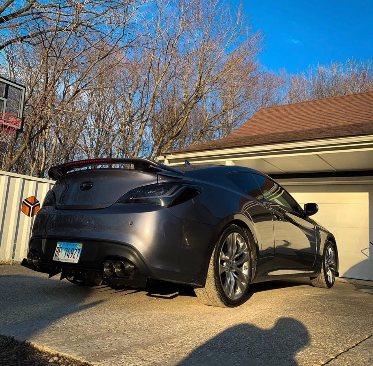 10 - 16 hyundai genesis coupe BLACK eagle eye tail lights