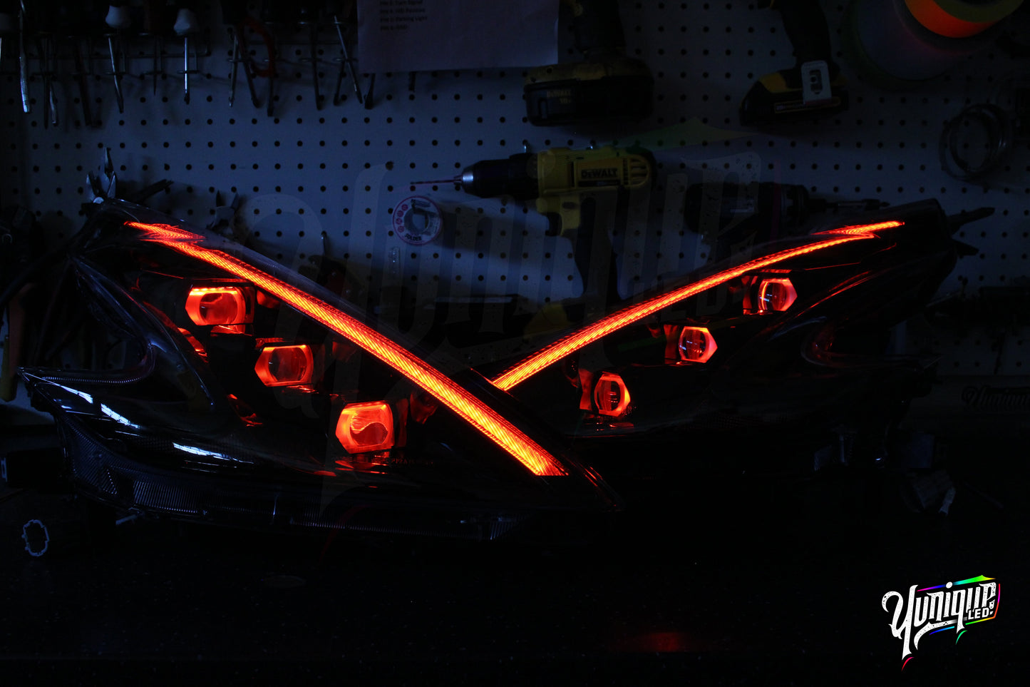 Nissan 370Z Stage 3 BlueGhozt XB LED Headlights (Pair)