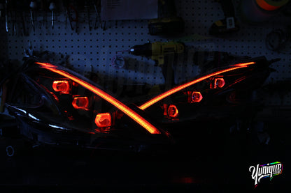Nissan 370Z Stage 3 BlueGhozt XB LED Headlights (Pair)