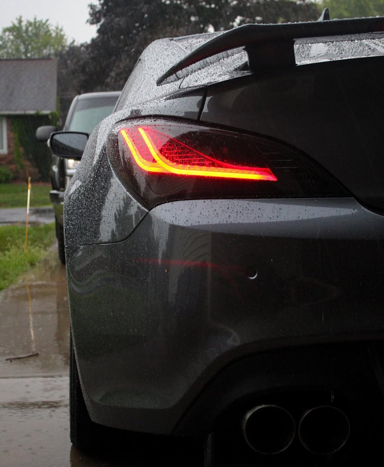 10 - 16 hyundai genesis coupe BLACK eagle eye tail lights