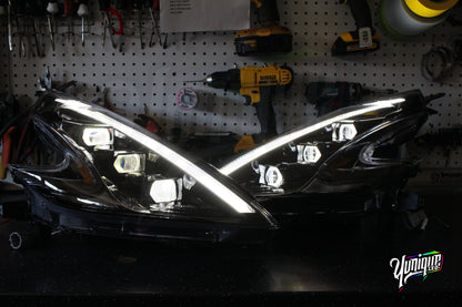 Nissan 370Z Stage 3 BlueGhozt XB LED Headlights (Pair)