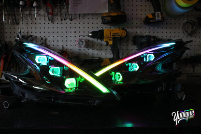 Nissan 370Z Stage 3 BlueGhozt XB LED Headlights (Pair)