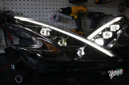 Nissan 370Z Stage 3 BlueGhozt XB LED Headlights (Pair)
