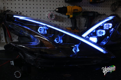 Nissan 370Z Stage 3 BlueGhozt XB LED Headlights (Pair)