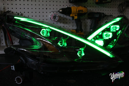 Nissan 370Z Stage 3 BlueGhozt XB LED Headlights (Pair)