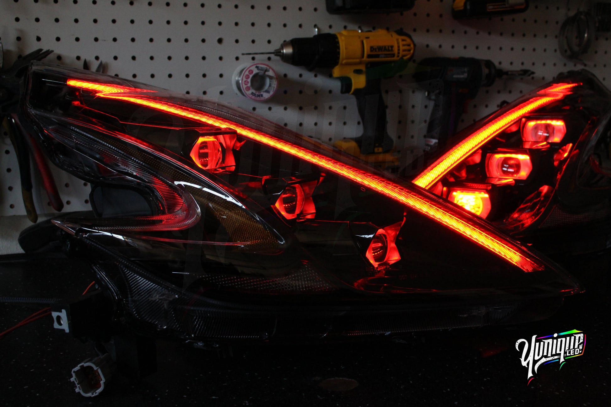 Nissan 370Z Stage 3 BlueGhozt XB LED Headlights (Pair)