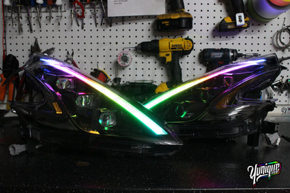Nissan 370Z Stage 3 BlueGhozt XB LED Headlights (Pair)