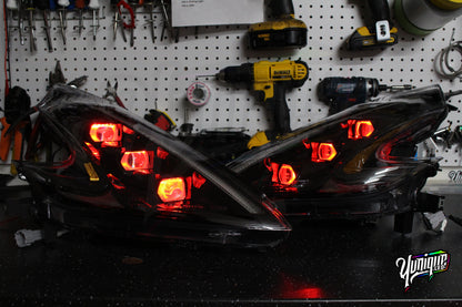Nissan 370Z Stage 3 BlueGhozt XB LED Headlights (Pair)
