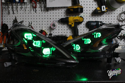 Nissan 370Z Stage 3 BlueGhozt XB LED Headlights (Pair)