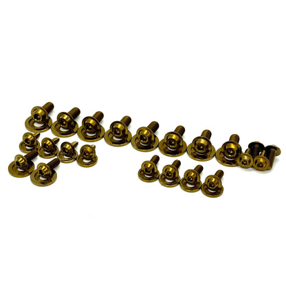 JDC Titanium Trunk Hardware Kit (Evo X)