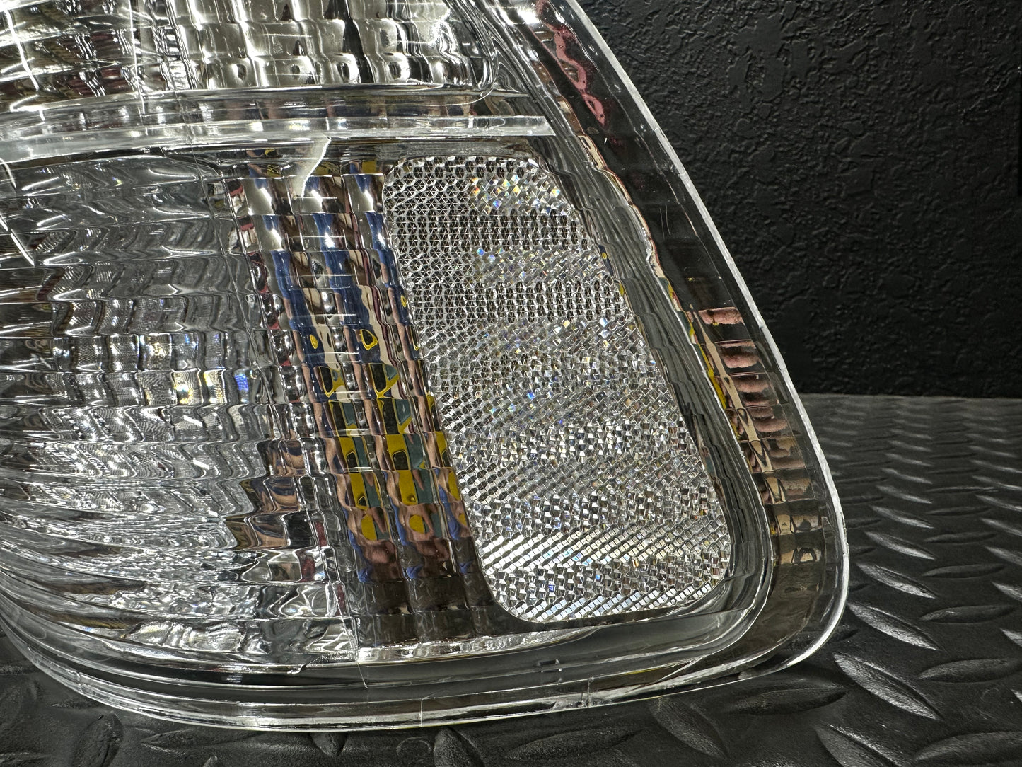1999-2000 Honda Civic 4d Sedan Ek Jdm Style Clear Lens Tail Light Inner Outer Total Of 4 Pieces